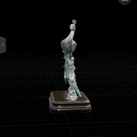 Emerald Majesty – Royal Peacock Sculpture - Thumbnail 3