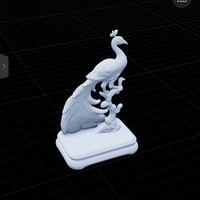 Emerald Majesty – Royal Peacock Sculpture - Thumbnail 9