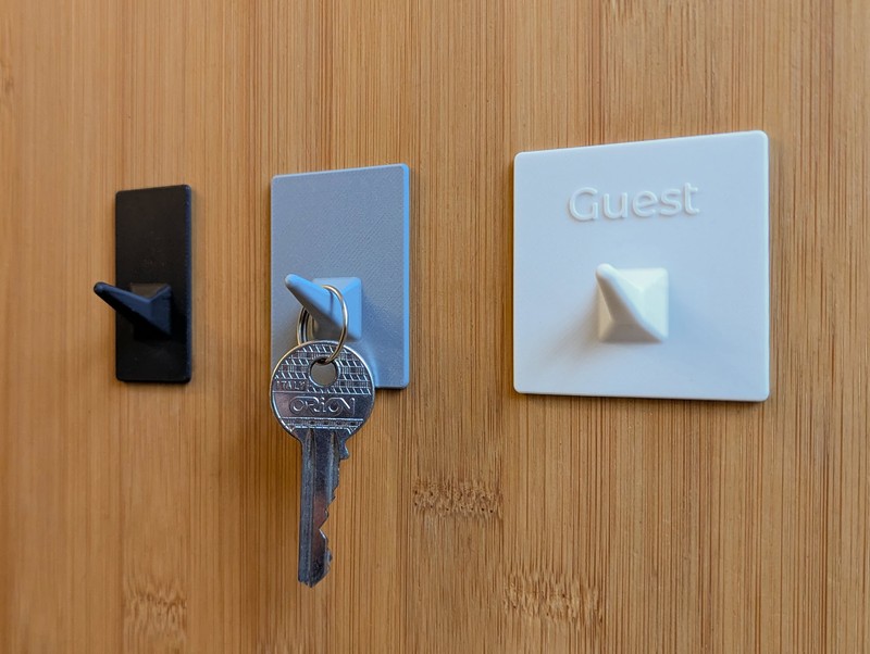 Hooks for Adhesive Wall Mounting