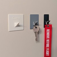 Hooks for Adhesive Wall Mounting - Thumbnail 4
