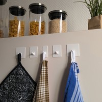 Hooks for Adhesive Wall Mounting - Thumbnail 5
