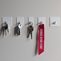 Hooks for Adhesive Wall Mounting - Thumbnail 6