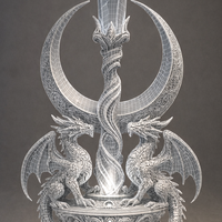 Twin Dragon Crystal - Thumbnail 2