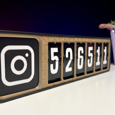 FL!Psc | Mechanical Sample & Tolerance Test (DIY Social Tracker)