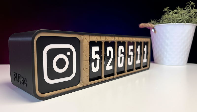 FL!Psc | Mechanical Sample & Tolerance Test (DIY Social Tracker)