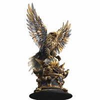 Majestic Eagle Guardian Statue - Thumbnail 3