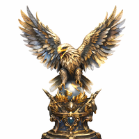 Majestic Eagle Guardian Statue - Thumbnail 6
