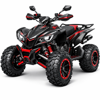 Futuristic Sport ATV Quad Bike Off-Road Vehicle - Thumbnail 1