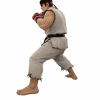 Realistic Martial Arts Fighter Character – Fighting Pose - Thumbnail 3
