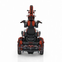 Luxury Gothic Devil Throne Trike Motorcycle - Thumbnail 3