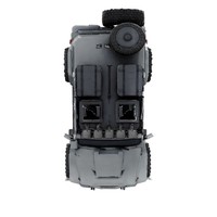 Heavy Duty Off-Road 4x4 SUV Jeep Expedition Vehicle 3D Model - Thumbnail 8