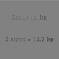 2 Stone in Kg - Thumbnail 1