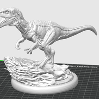 Carcharodontosaurus Statue （Dinosaur Sculpted Realistic Model） - Thumbnail 1
