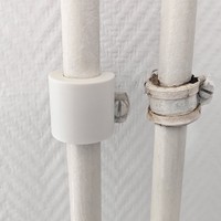 Cover for Pipe Clamp on Wall  (heating tube) - Thumbnail 3