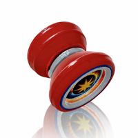Futuristic Fire Core Yo-Yo – Metallic Red Energy Toy - Thumbnail 5