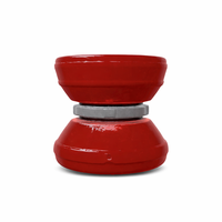 Futuristic Fire Core Yo-Yo – Metallic Red Energy Toy - Thumbnail 6