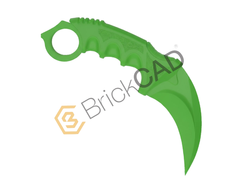 Compact Curved Knife