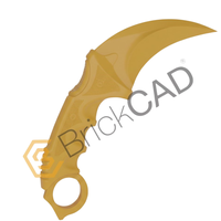 Compact Curved Knife - Thumbnail 4