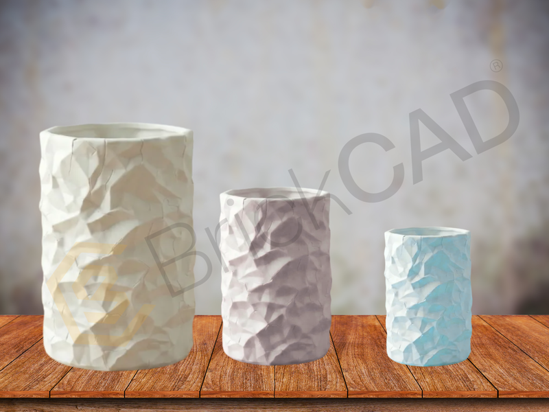 Crumpled Pen Holder