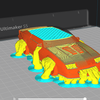 Chevrolet Camaro 1990 – Classic American Muscle Car STL File for 3D Printing - Thumbnail 3