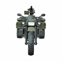 Military Tactical Trike Bike 3D Model - Thumbnail 2