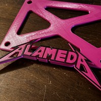 Alameda License Plate Frame - Thumbnail 4