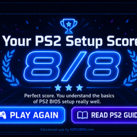 PS2 Setup Quiz Game Plaque - Thumbnail 3