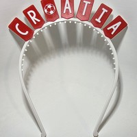 Tiara Croatia - football fan headband - Thumbnail 3