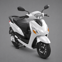 Modern White Electric Scooter - Thumbnail 2