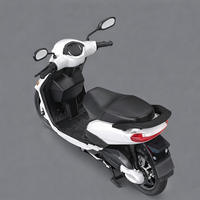 Modern White Electric Scooter - Thumbnail 3