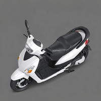 Modern White Electric Scooter - Thumbnail 4