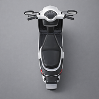 Modern White Electric Scooter - Thumbnail 5