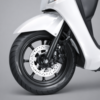 Modern White Electric Scooter - Thumbnail 9