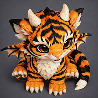 Cute Baby Tiger Dragon - Thumbnail 6