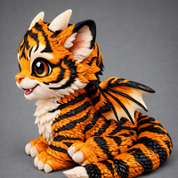 Cute Baby Tiger Dragon - Thumbnail 8