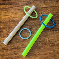 Ring on a Stick Puzzle - Thumbnail 1