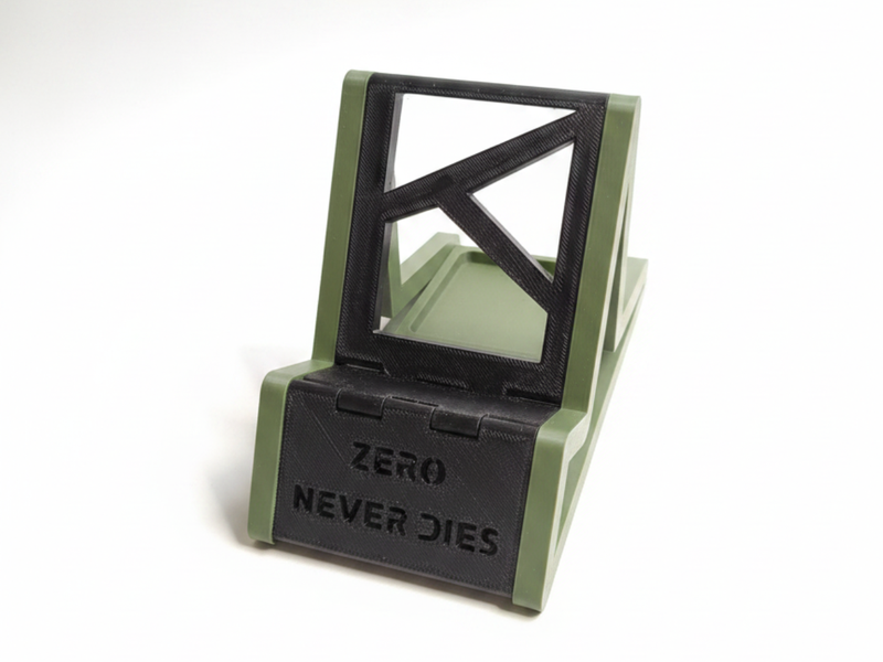 ZERO Stand - Folding Print-in-Place Stand with Secret Storage (Phone, Tablet, Laptop)