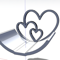 Heart toilet roll holder - Thumbnail 3