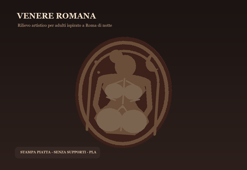 Venere Romana - Rilievo Figurativo