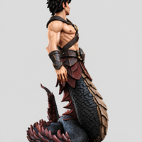 Fantasy Half-Man Half-Dragon Warrior - Thumbnail 3