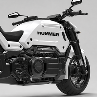 Futuristic Heavy-Duty Electric Motorcycle - Thumbnail 11