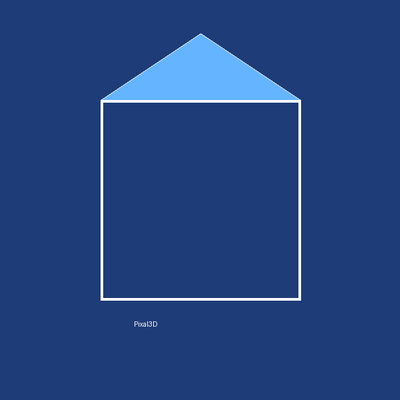 Pixal3D - Image to 3D Generation Sample Cube