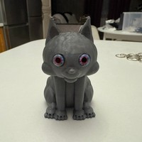 Sitting Cat with Movable Tail A01 - SKOF 3D - Thumbnail 4
