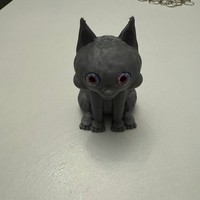 Sitting Cat with Movable Tail A01 - SKOF 3D - Thumbnail 5