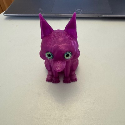 Cute Little Fox, Movable Tail (A02) | SKOF 3D