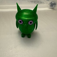 Cute Little Owl (A07) | SKOF 3D - Thumbnail 5