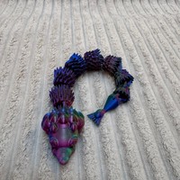 Articulated Lion Dragon D23 Flexi Toy | SKOF 3D - Thumbnail 2