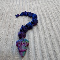 Articulated Lion Dragon D23 Flexi Toy | SKOF 3D - Thumbnail 3