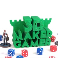 3D Maker Gamer Logo - Thumbnail 2