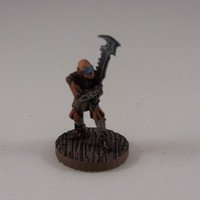 25mm Wooden Plank Base for 25-30mm Miniature Games - Thumbnail 1